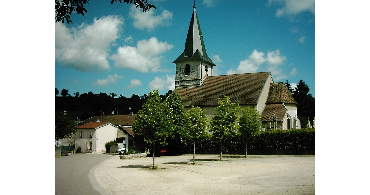 Parking de l'église.